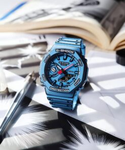 G SHOCK GA2100 MANGA BLUE WATCH