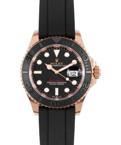 ROLEX OYSTER PERPETUAL YACH MASTER (GOLDEN/BLACK) WATCH