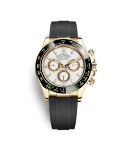 ROLEX DAYTONA FIBE BELT (GOLDEN/WHITE) WATCH