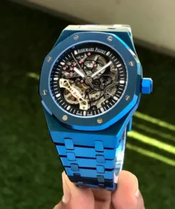 Audemars Piguet Skeleton AP Royal Oak Dark blue Skeleton Metal