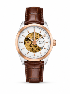 TISSOT 1853 AUTOMATIC PRIMIUM QUILTY LEATHER WATCH