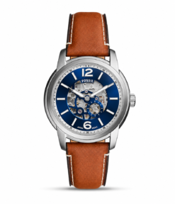 Fossil Heritage Automatic Brown Leather Watch (BLUE) 2025