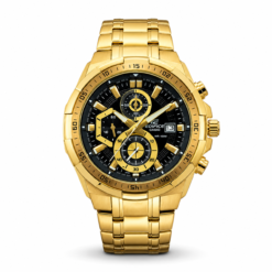 Edifice Gold Black Metal Watch