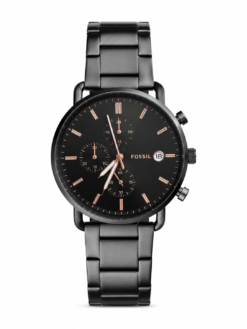Fossil Black Metal Watch A