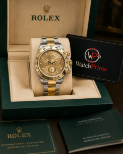 ROLEX COSMOGRAPH DAYTONA YELLOW GOLD & STEEL MEN'S WATCH
