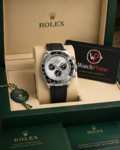 ROLEX COSMOGRAPH DAYTONA OYSTER 40 MM WHITE COPPER GOLD WATCH