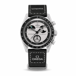 Swatch x Omega Bioceramic Moonswatch Mission to the Super Black Moonphase