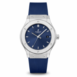 Hublot Blue Leather Belt Watch