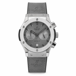 Hublot Grey Leather Belt Rohit Sharma Watch