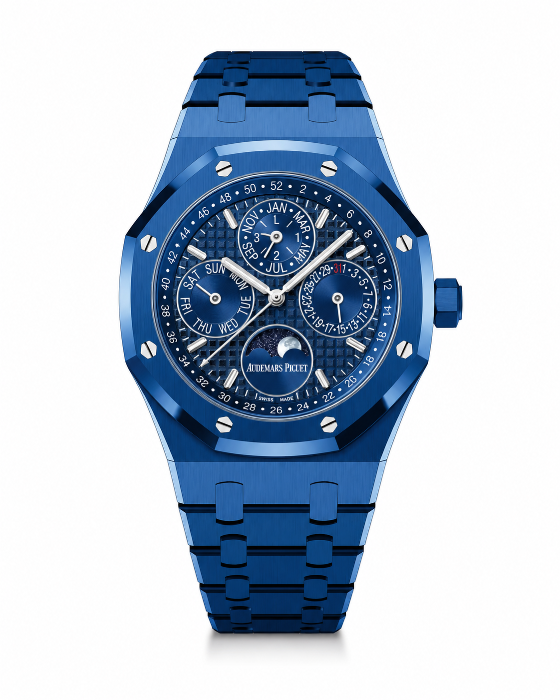 Audemars Piguet AP Royal Oak Dark blue Chronograph Metal