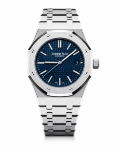 Audemars Piguet AP Royal Oak Silver Blue Metal