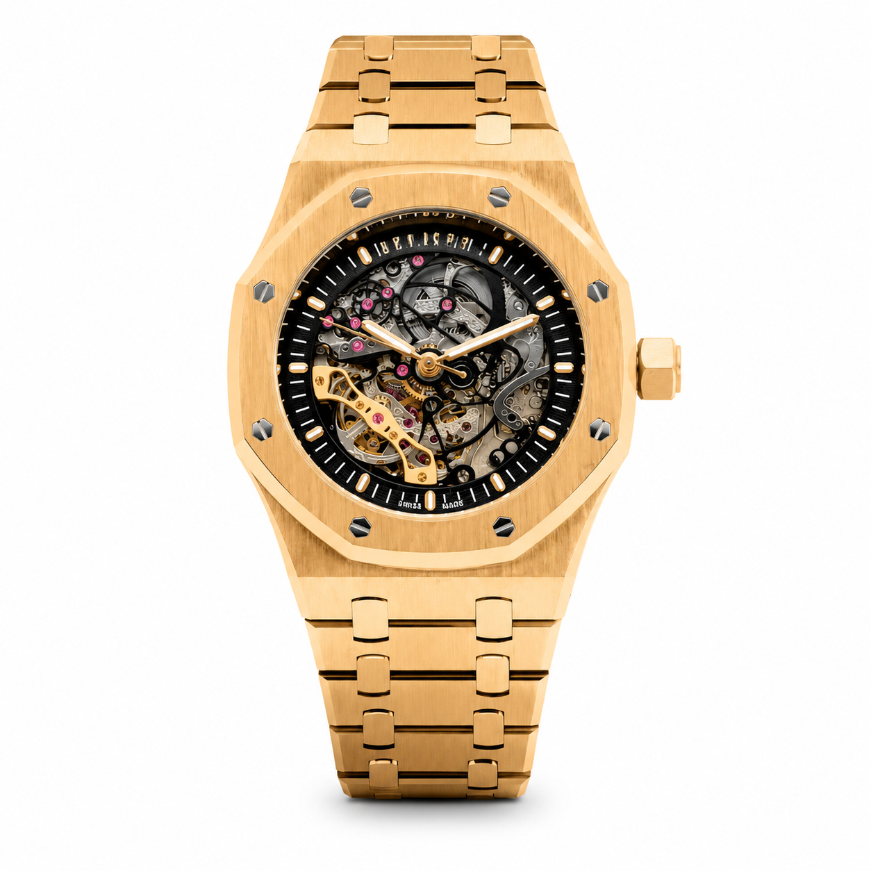 Audemars Piguet Skeleton AP Royal Oak Gold Skeleton Metal