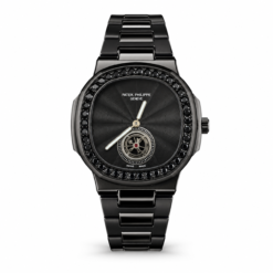 Patek Phillipe Black Diamond Studded Watch