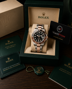 GMT-Master II Everose gold and Black dial.