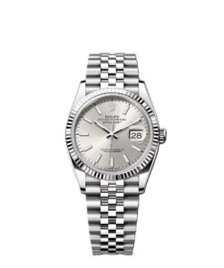 Rolex Date just 36 silver dial