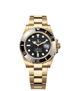 Rolex Submarine yellow gold and a black dial date