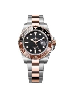 GMT-Master II Everose gold and Black dial.