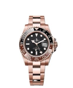 GMT-Master II Everose gold and Black dial.