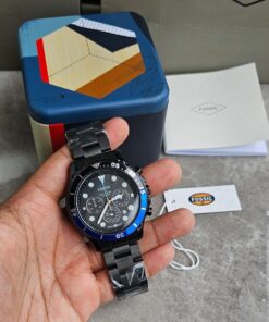 Fossil Fb 03 Black Metal Watch