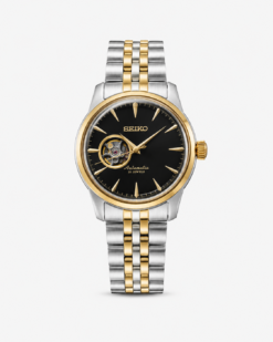 Seiko  Automatic  Watch Golden Black Dial